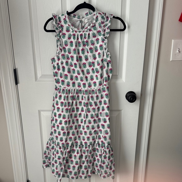 J. Crew Dresses & Skirts - JCrew White and Pink Dress